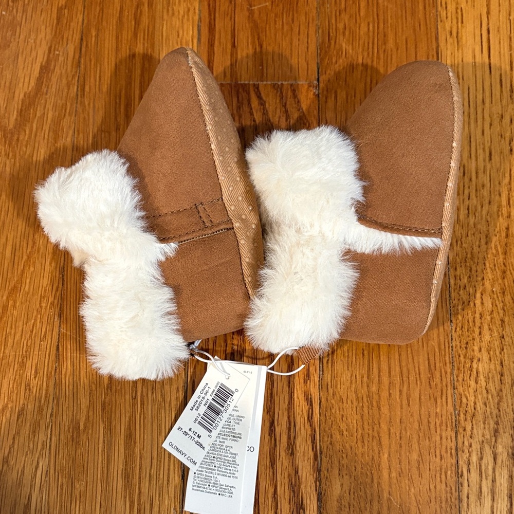 Cozy Brown and White faux Fur-Lined boots